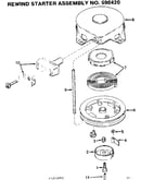 Rewind starter assembly