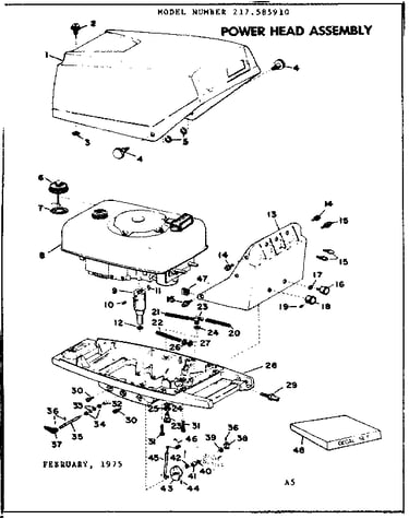 Power head assembly