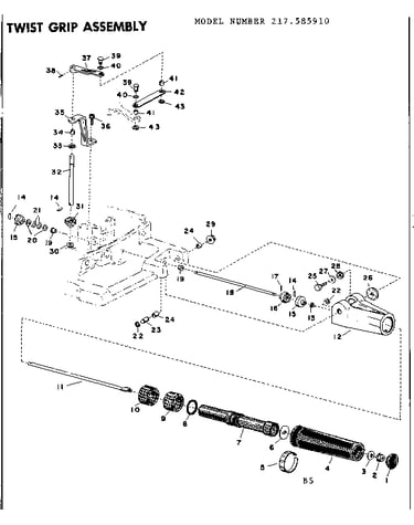 Twist grip assembly