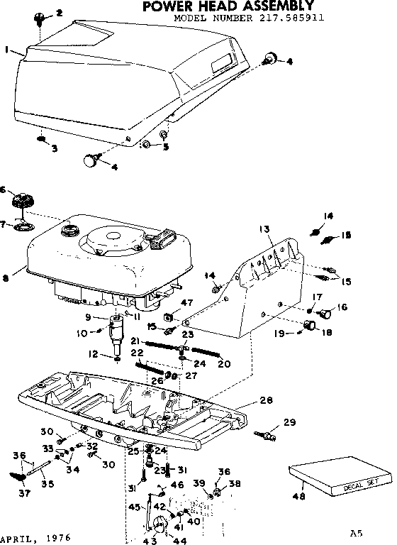 Power head assembly