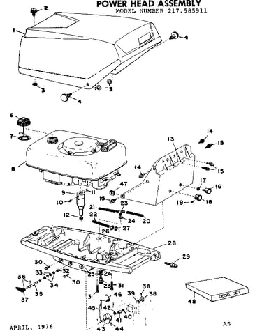 Power head assembly
