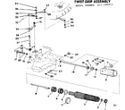 Craftsman 217585911 twist grip assembly diagram