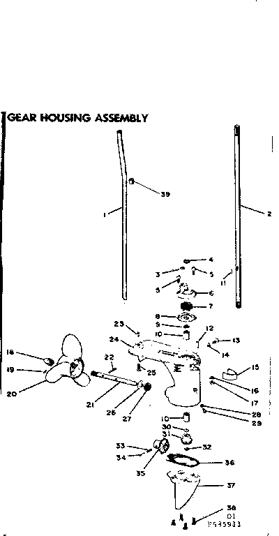 GEAR HOUSING ASSEMBLY