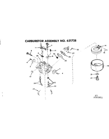 Carburetor assembly