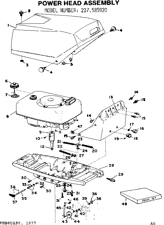 POWER HEAD ASSEMBLY