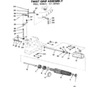 Craftsman 217585920 twist grip assembly diagram