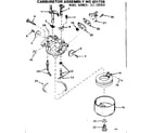 Craftsman 217585920 carburetor assembly diagram