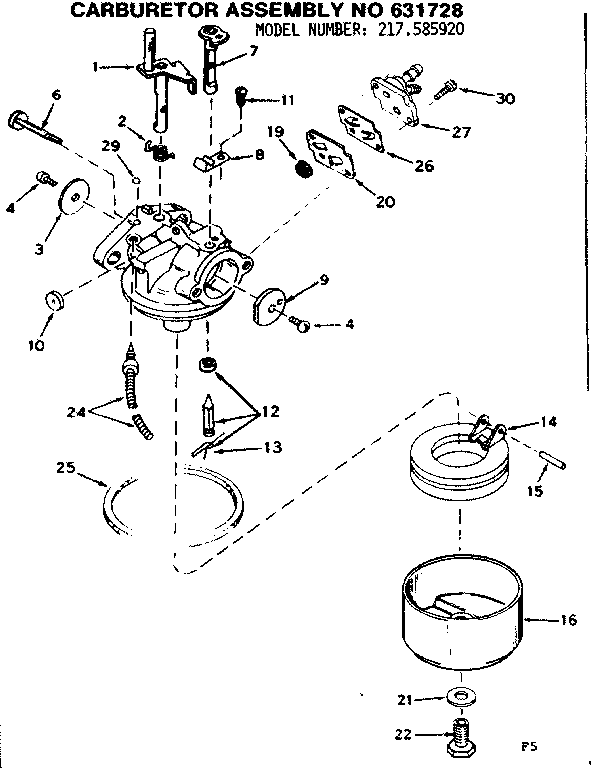 CARBURETOR ASSEMBLY