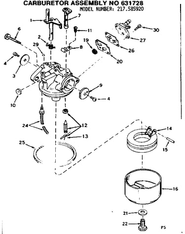 Carburetor assembly