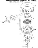Rewind starter assembly