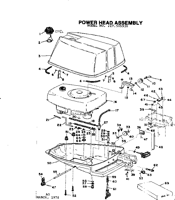 Power head assembly
