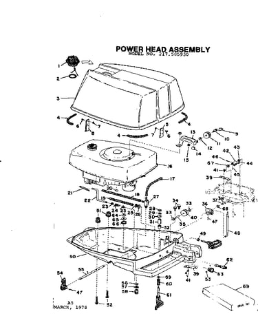 Power head assembly
