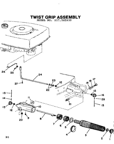 Twist grip assembly
