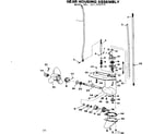 Craftsman 217585930 gear housing assembly diagram
