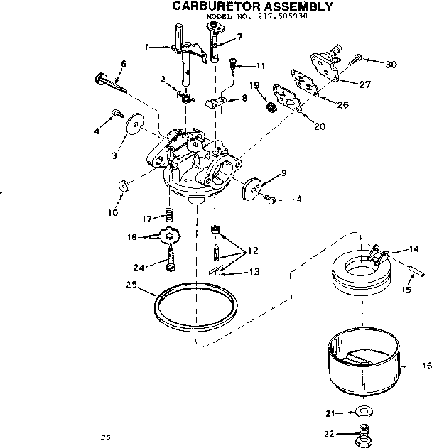 Carburetor assembly