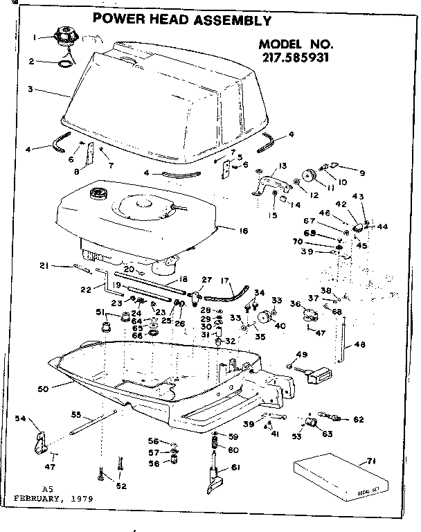 Power head assembly