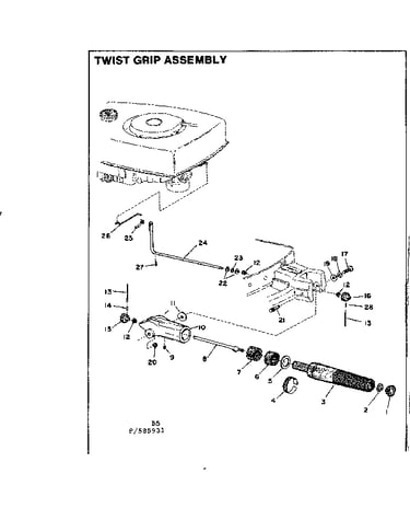 Twist grip assembly