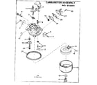 Craftsman 217585931 carburetor assembly diagram