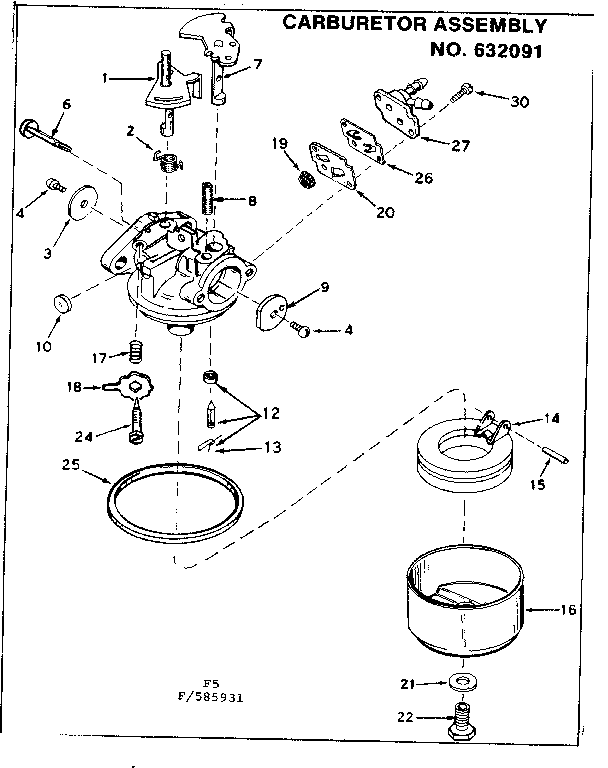 Carburetor assembly
