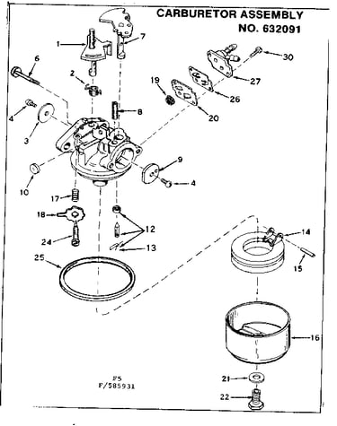 Carburetor assembly