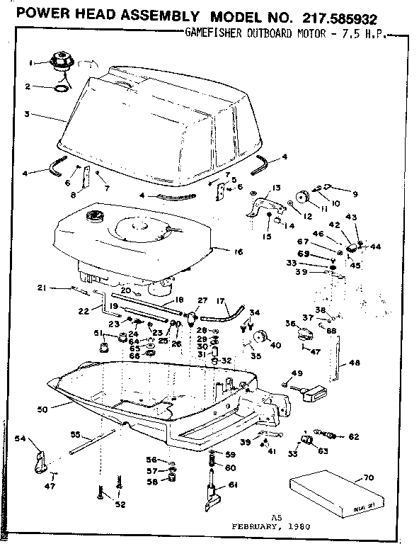 Power head assembly