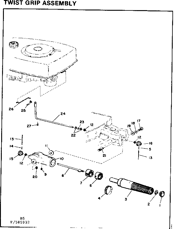 Twist grip assembly