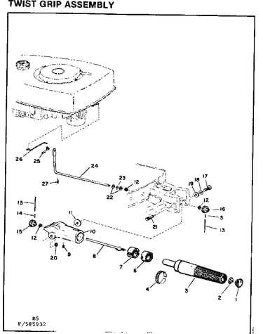 Twist grip assembly