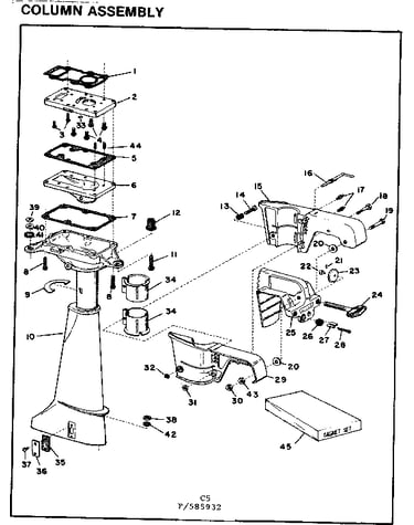 Column assembly