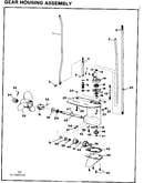 Gear housing assembly
