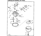 Craftsman 217585932 carburetor assembly diagram