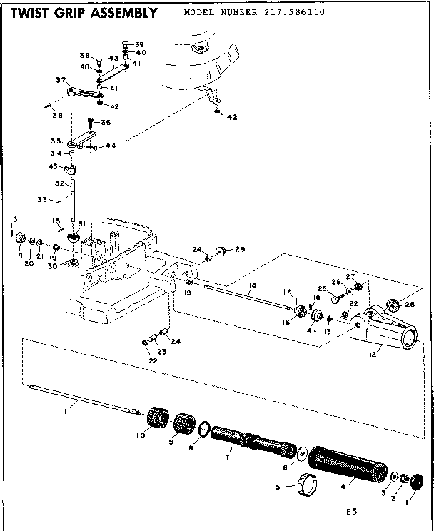 Twist grip assembly