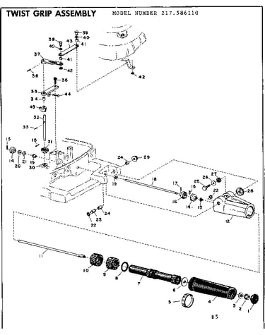 Twist grip assembly