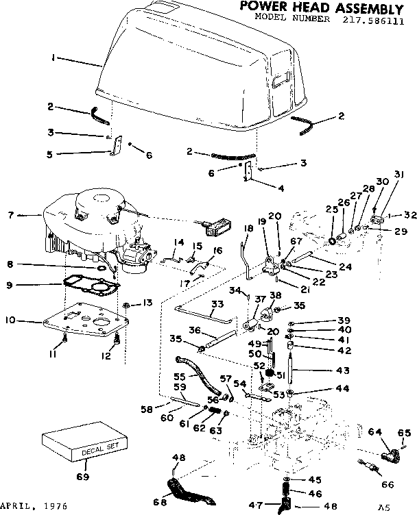 Power head assembly