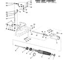 Craftsman 217586111 twist grip assembly diagram