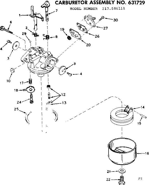 CARBURETOR ASSEMBLY