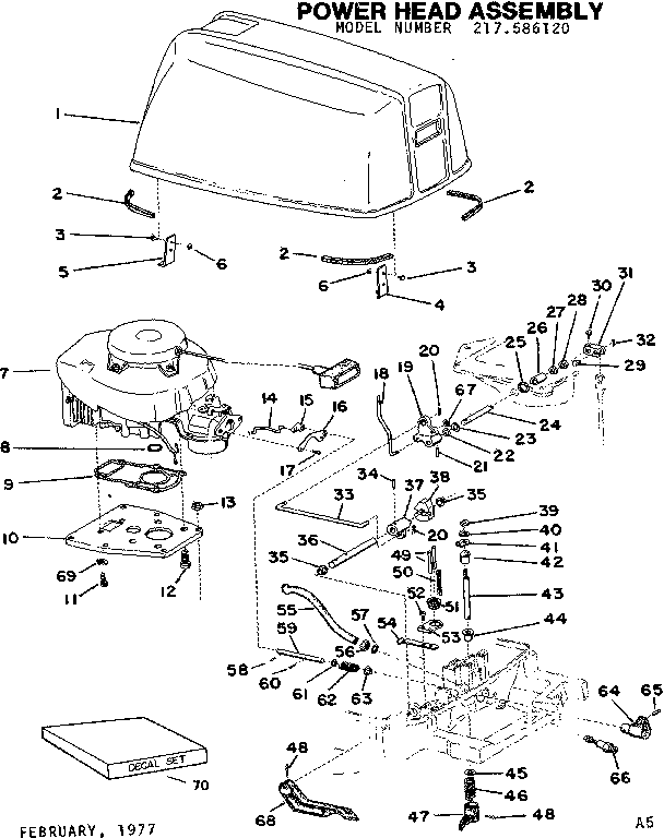 Power head assembly