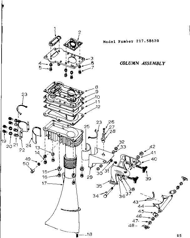 Column assembly