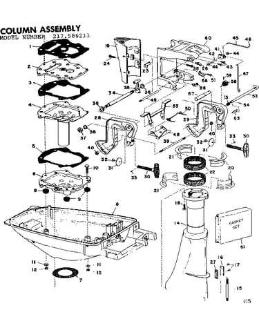 Column assembly