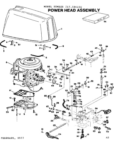 Power head assembly
