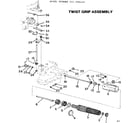 Craftsman 217586220 twist grip assembly diagram