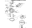 Craftsman 217586220 carburetor assembly diagram