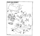 Craftsman 217586230 power head assembly diagram