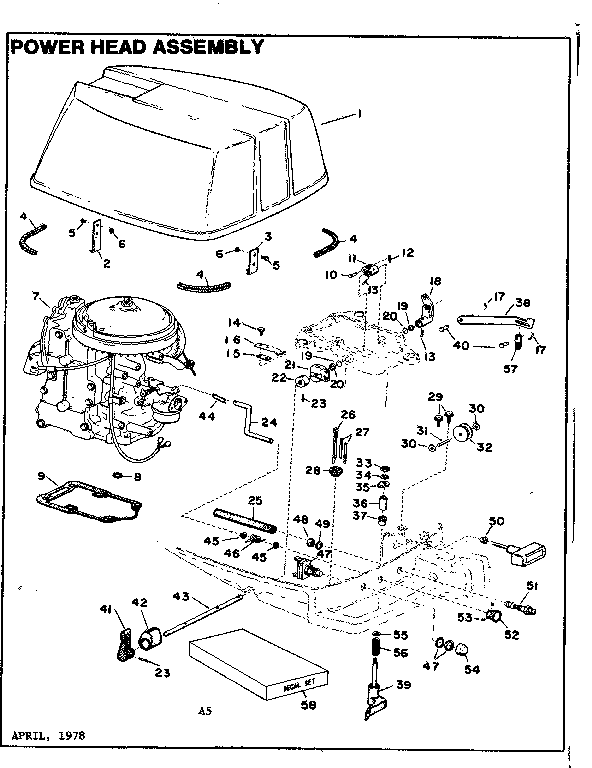 Power head assembly
