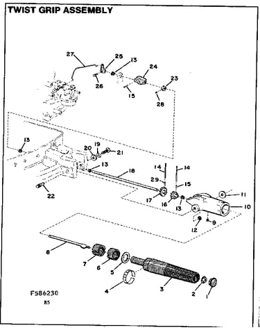 Twist grip assembly