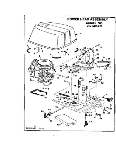 Power head assembly
