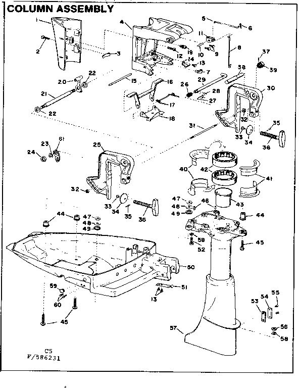 COLUMN ASSEMBLY