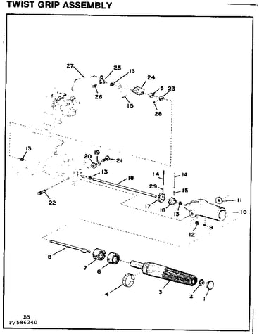 Twist grip assembly