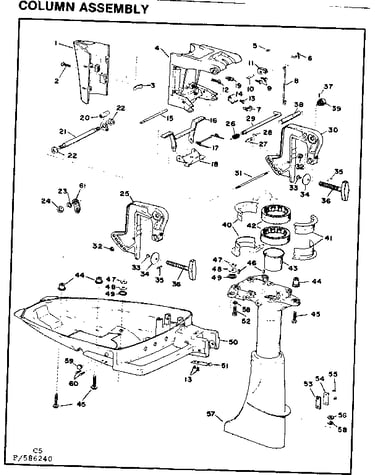 Column assembly