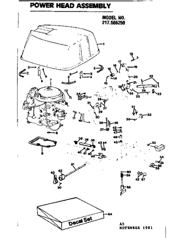 Power head assembly