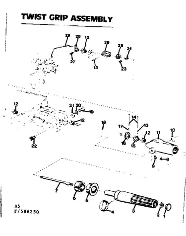 Twist grip assembly
